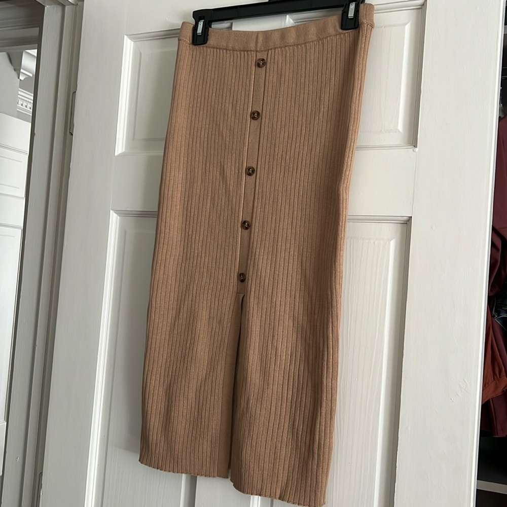 Tan skirt!